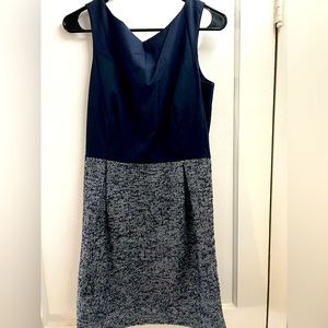 Blue and tweed Gap dress! Great for work and play!